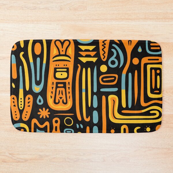 Item preview, African tribal abstract style designed and sold by annabubster.