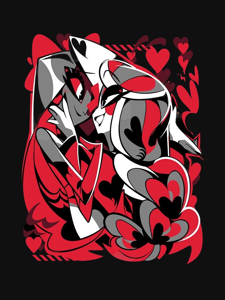 Hazbin Hotel Charlie And Vaggie Classic T Shirt For Sale By Rogestore Redbubble