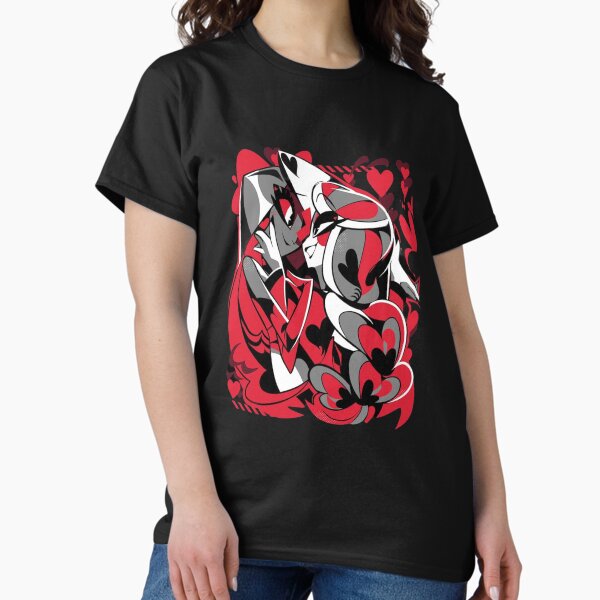 Aperçu de l'œuvre Hôtel Hazbin Charlie et Vaggie créée et vendue par Rogestore.