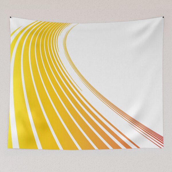 Item preview, ABSTRACT YELLOW WAVE LINES DESIGN designed and sold by Super3.