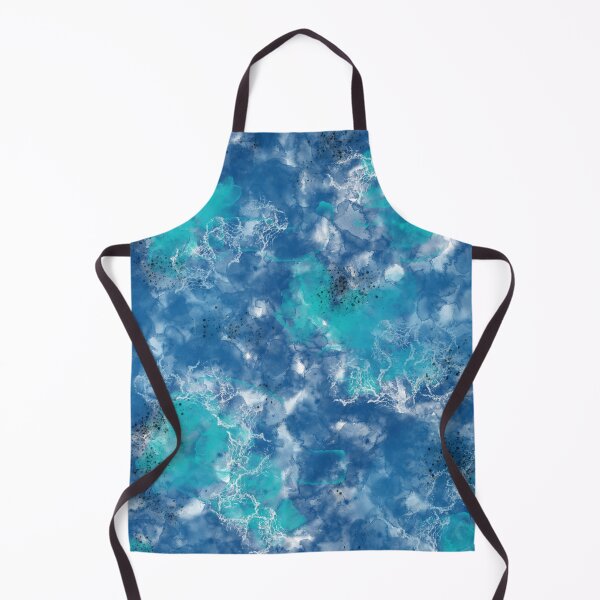 Item preview, Deep Water Watercolor Pattern designed and sold by digitalfae.