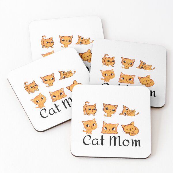 Item preview, Cat Mom, Cute and Playful Cat Artwork designed and sold by Zohaa45.