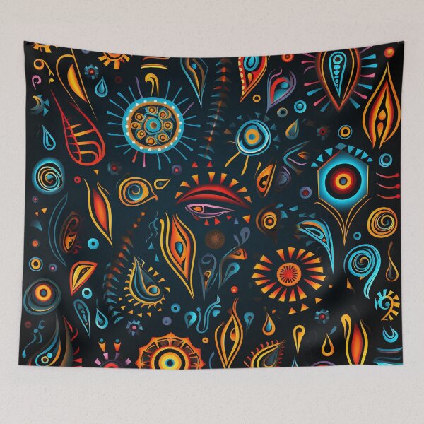 Item preview, African tribal abstract style designed and sold by annabubster.