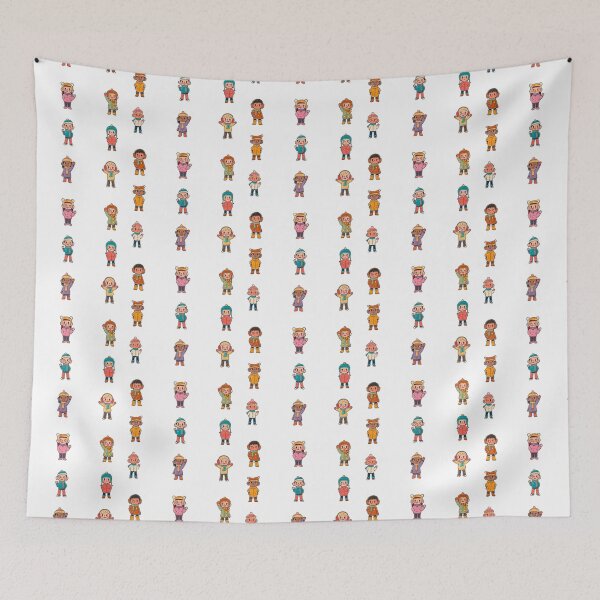Item preview, Beautiful illustrations of young children in winter designed and sold by huape.