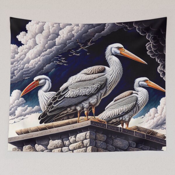 Item preview, Stork family designed and sold by M-Y-A-R-T-.
