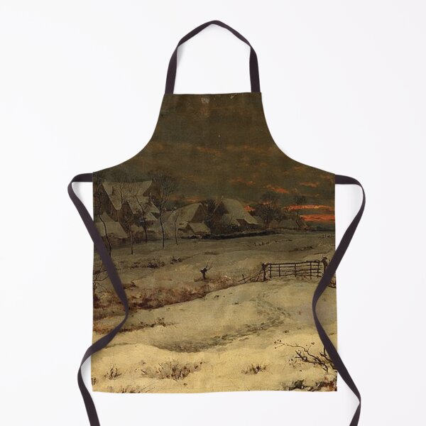 Item preview, Winter Landscape with Sunset designed and sold by tomorrowsart.