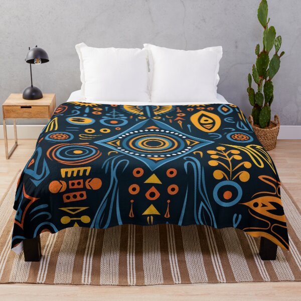 Item preview, African tribal abstract style designed and sold by annabubster.