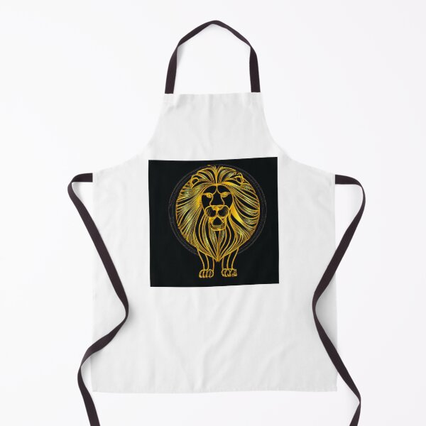 Item preview, A stepping yellow lion designed and sold by Drake Lewdly.