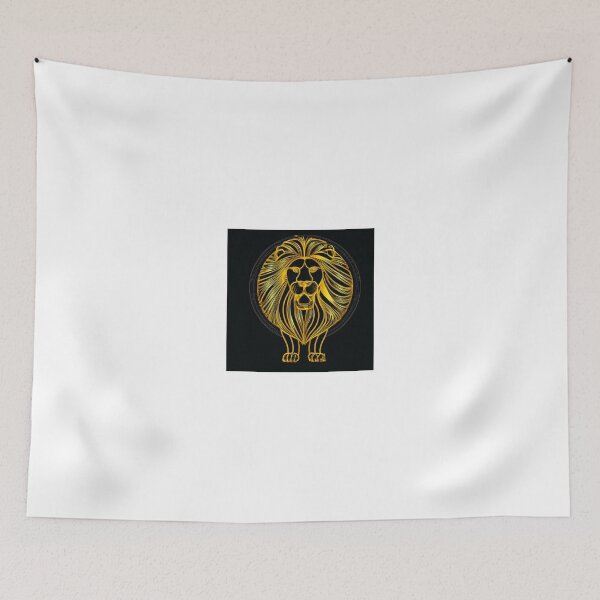 Item preview, A stepping yellow lion designed and sold by Drake Lewdly.