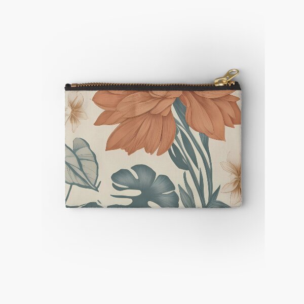 Item preview, Colored lithography style floral pattern designed and sold by twisted-dot.