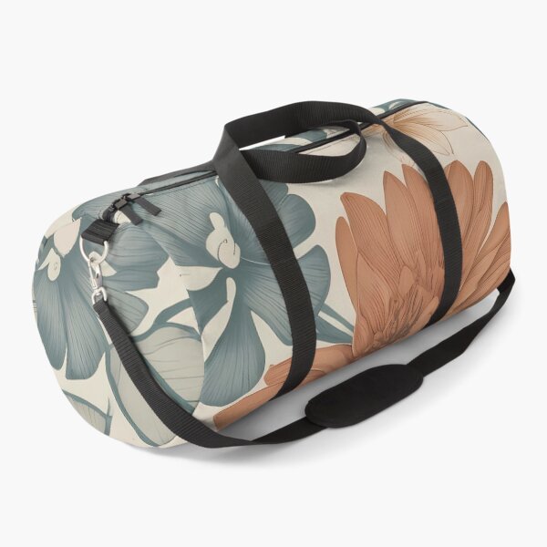 Item preview, Colored lithography style floral pattern designed and sold by twisted-dot.