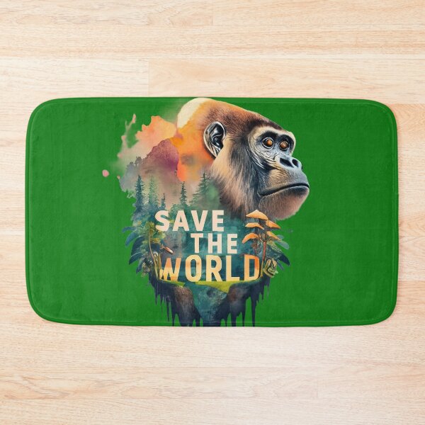 Item preview, Endangered Species Matter - Nature Protection Art designed and sold by Emaga Digital Studio.