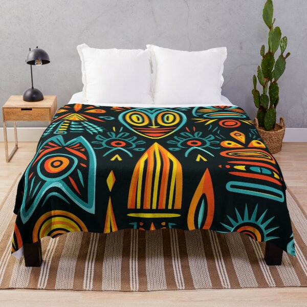 Item preview, African tribal abstract style designed and sold by annabubster.