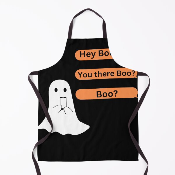 Item preview, Cute Ghost Halloween Funny Ghosting Boo Text designed and sold by BatShirtsCrazy.