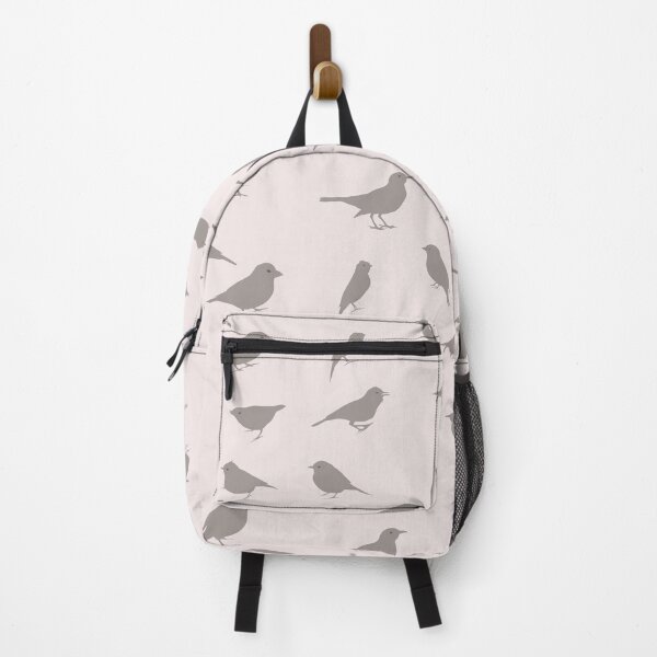 Item preview, Birds Pattern in Warm Grey designed and sold by kernowerno.