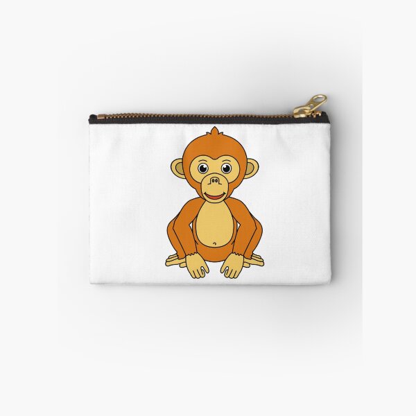 Item preview, Smiling Monkey cute happy animal  designed and sold by micarto.