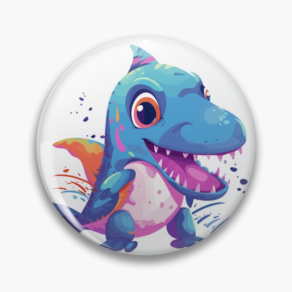 Item preview, Happy Ichthyosaurus: Happy and Joyful Dinosaur designed and sold by CozyCanvasCrew.