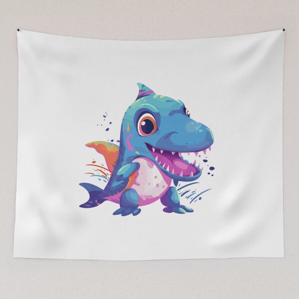 Item preview, Happy Ichthyosaurus: Happy and Joyful Dinosaur designed and sold by CozyCanvasCrew.