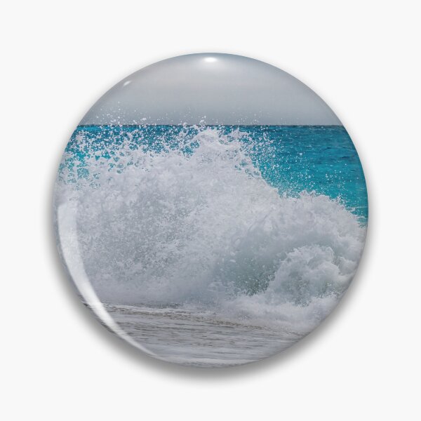 Item preview, Mediterranean Bliss: Crashing Waves in Greek Paradise designed and sold by JoSowden.