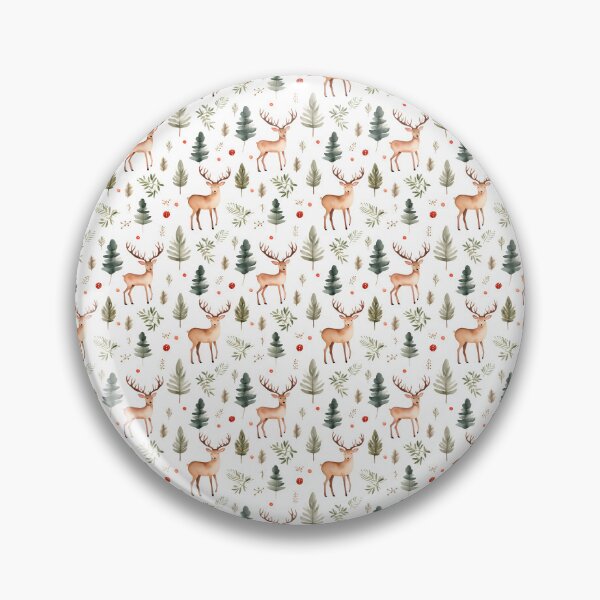 Artikelvorschau, Festive Reindeer Joy: A Heartwarming Christmas Delight entworfen und verkauft von qoodesignstudio.