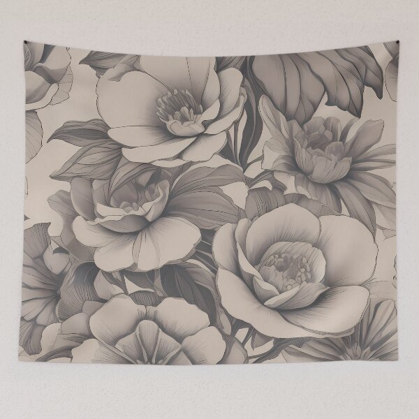 Item preview, flowers in classic lithographic style designed and sold by twisted-dot.