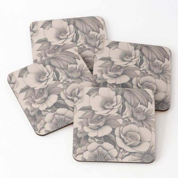 Item preview, flowers in classic lithographic style designed and sold by twisted-dot.