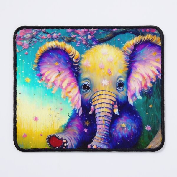 Item preview, A very pretty cute magical baby elephant designed and sold by M-Y-A-R-T-.