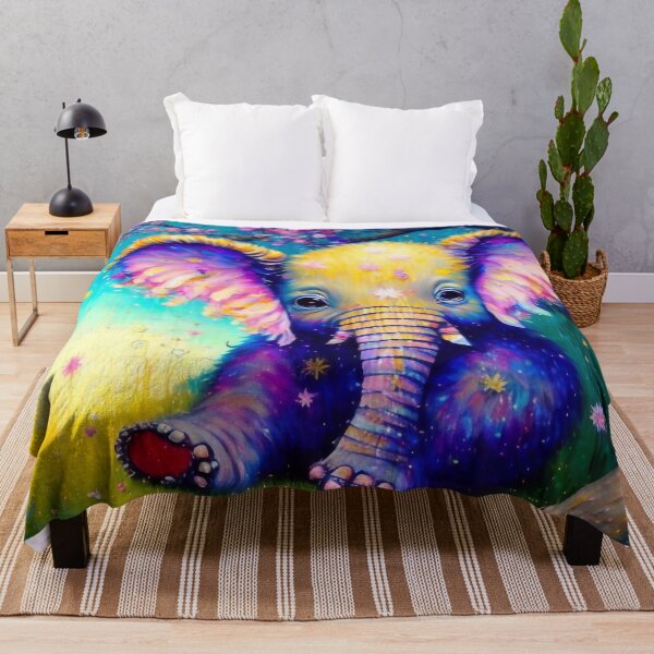 Item preview, A very pretty cute magical baby elephant designed and sold by M-Y-A-R-T-.