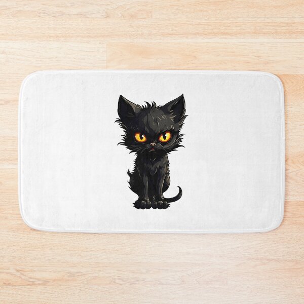 Item preview, Halloween Scary Gothic Cat: Bewitching Feline Elegance designed and sold by hamishby.