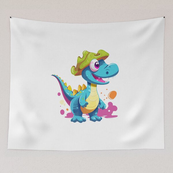 Item preview, Joyful Lambeosaurus: Joyful and Radiant Dinosaur Lambeosaurus designed and sold by CozyCanvasCrew.