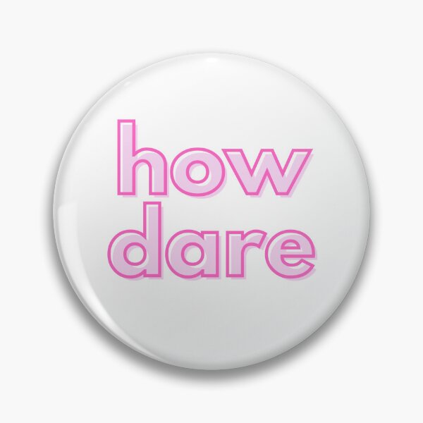 Item preview, how dare designed and sold by TheBookRealm.