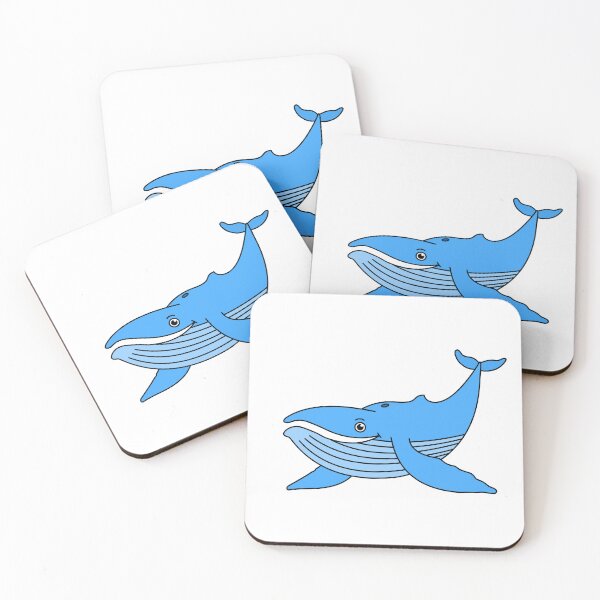 Item preview, Smiling Whale cute happy animal  designed and sold by micarto.
