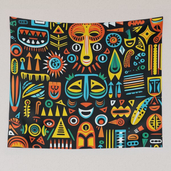 Item preview, African abstract style designed and sold by annabubster.