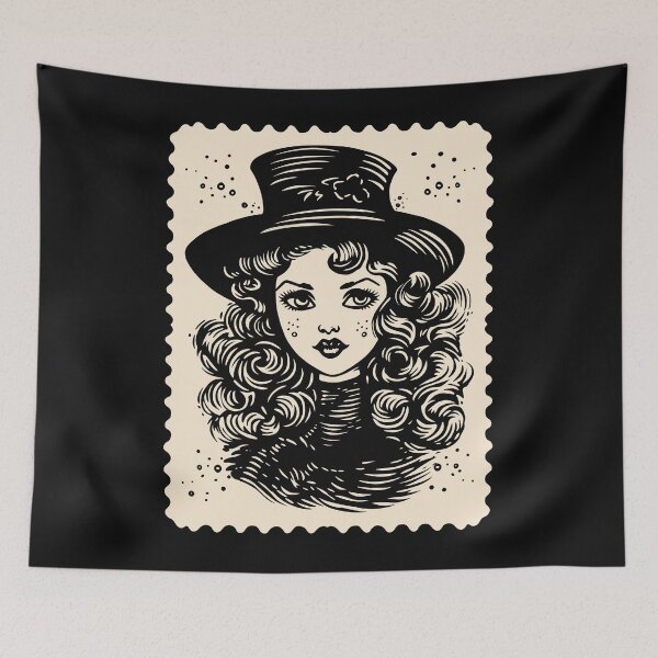 Item preview, Cute Vintage Witch designed and sold by daianaart.