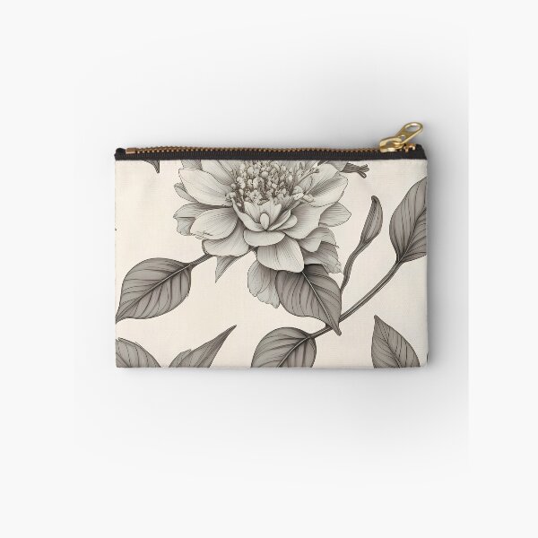 Item preview, flowers and leaves in classic lithographic style designed and sold by twisted-dot.