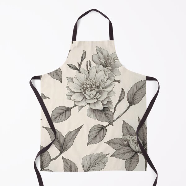 Item preview, flowers and leaves in classic lithographic style designed and sold by twisted-dot.