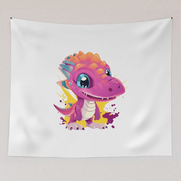 Aperçu de l'œuvre Pachycephalosaurus animé : dinosaure animé et fougueux créée et vendue par CozyCanvasCrew.