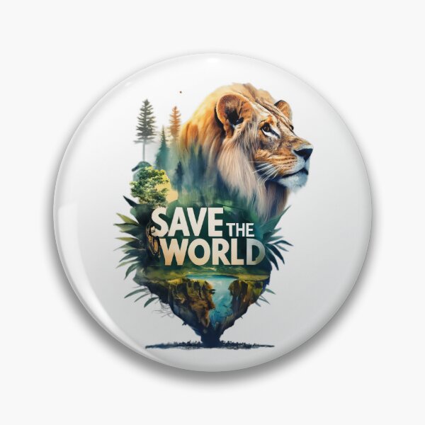 Item preview, Save the Animals - Wildlife Conservation Design designed and sold by Emaga Digital Studio.
