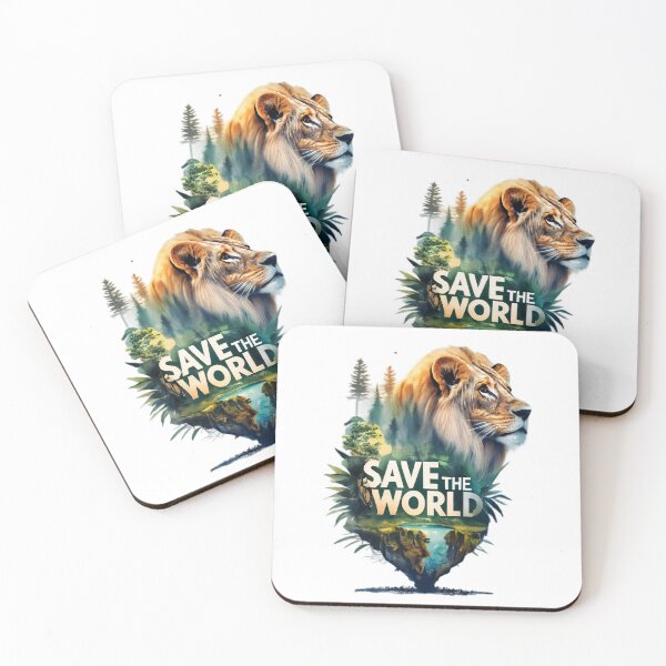 Item preview, Save the world, endangered animal species designed and sold by emaga.