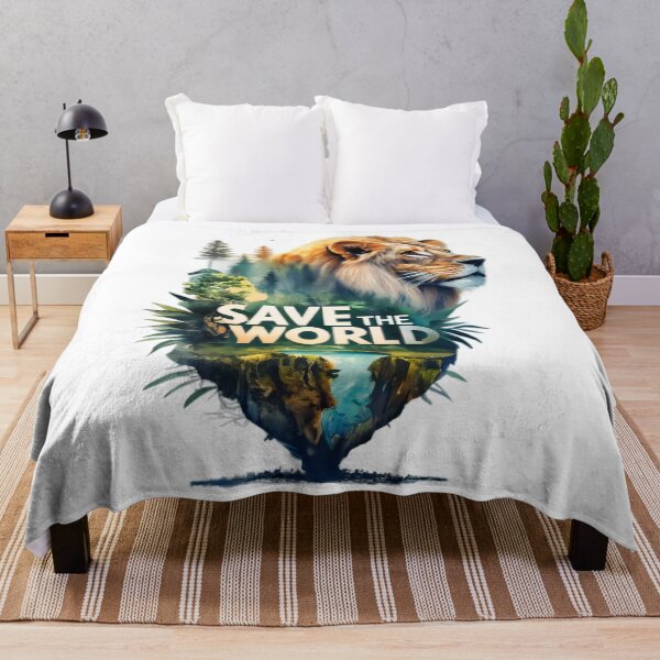 Item preview, Save the Animals - Wildlife Conservation Design designed and sold by Emaga Digital Studio.