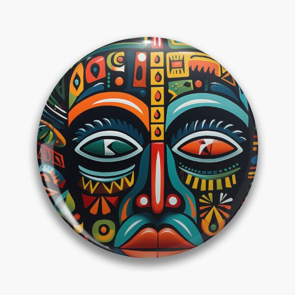 Item preview, African tribal abstract style designed and sold by annabubster.