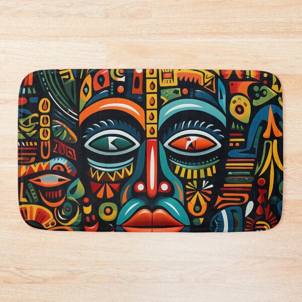 Item preview, African tribal abstract style designed and sold by annabubster.