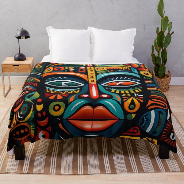Item preview, African tribal abstract style designed and sold by annabubster.