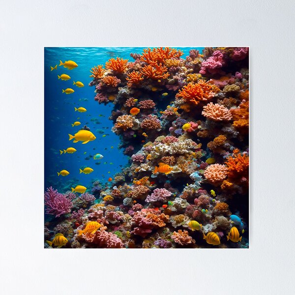 Great Barrier Reef Echinoderms and Fish Large Piece Wooden Jigsaw Puzzle