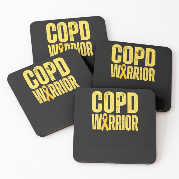 Item preview, COPD warrior wear  gold in support designed and sold by erozzz.