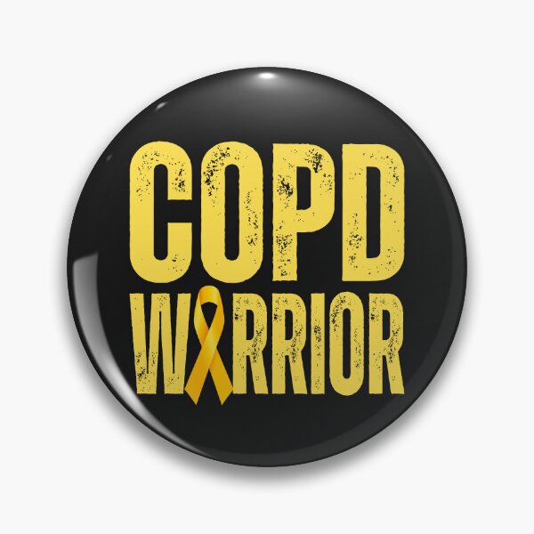 Item preview, COPD warrior wear  gold in support designed and sold by erozzz.