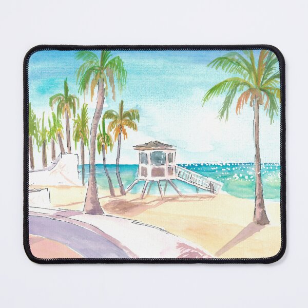 Item preview, Fort Lauderdale Beach Wave Promenade in Early Morning Sun designed and sold by artshop77.