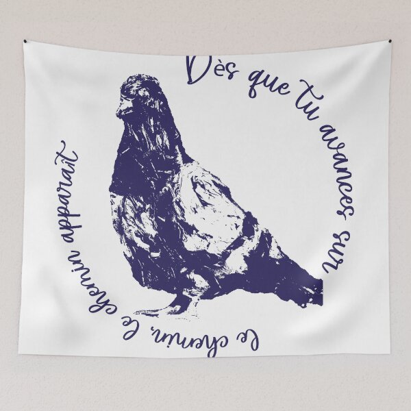 Item preview, Blue pigeon designed and sold by hichamms.