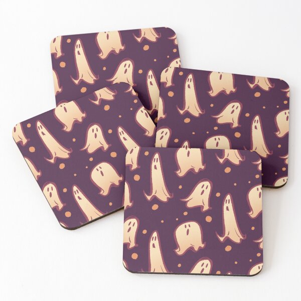 Item preview, Little Orange Ghosts designed and sold by Lucy Kyriakidou.