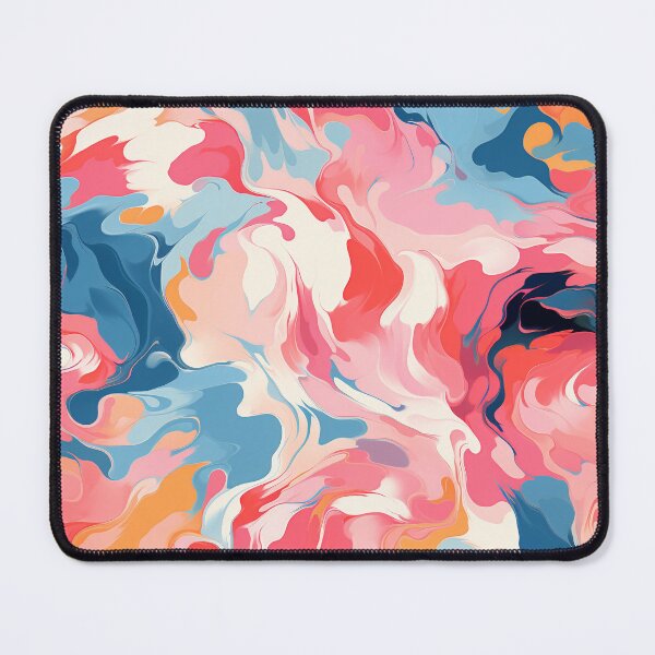 Item preview, Pink & Blue Colorful Wave Pattern designed and sold by ToonBrunnette.